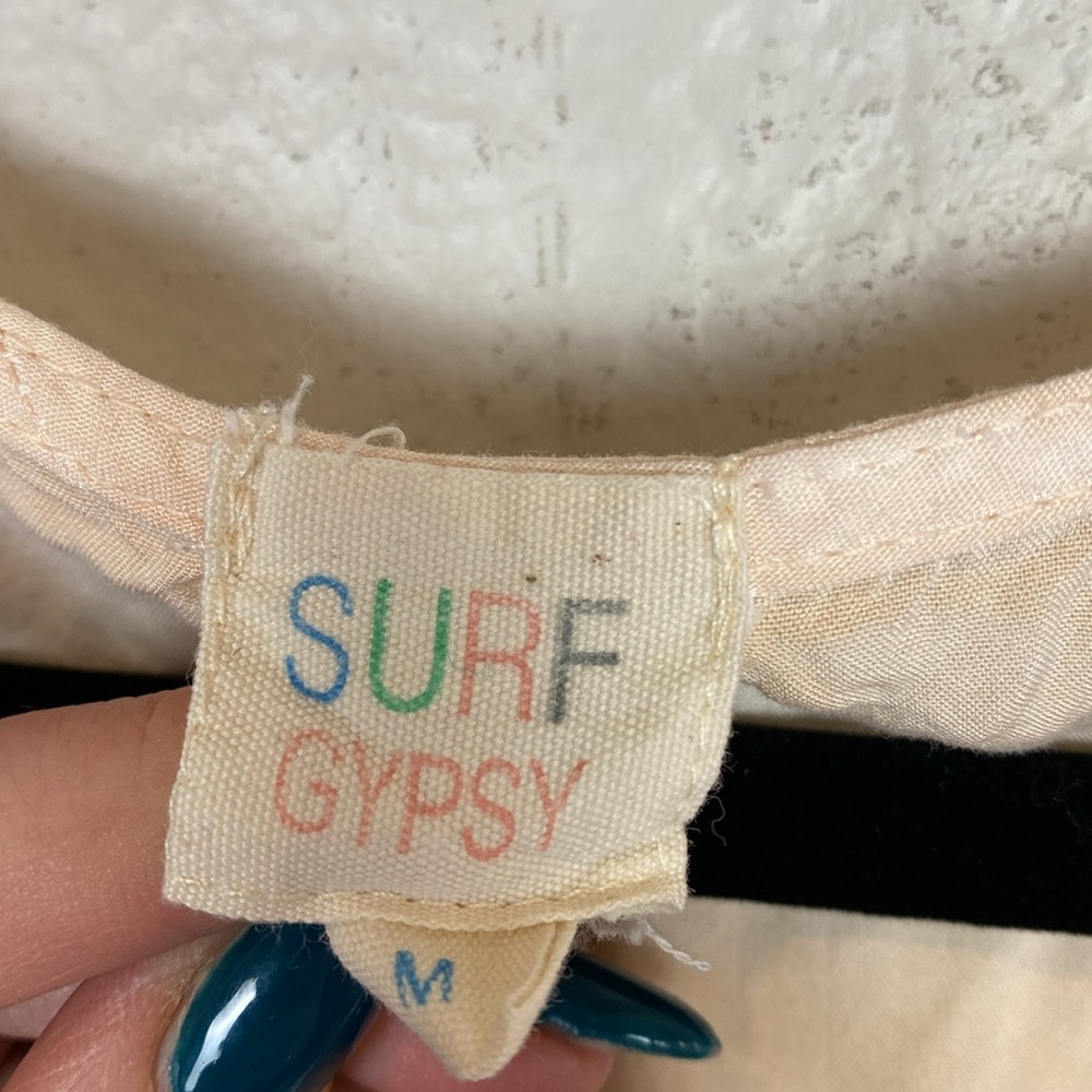 Surf Gypsy Pastel Tie-Dye Swim Coverup - Picture 3 of 5